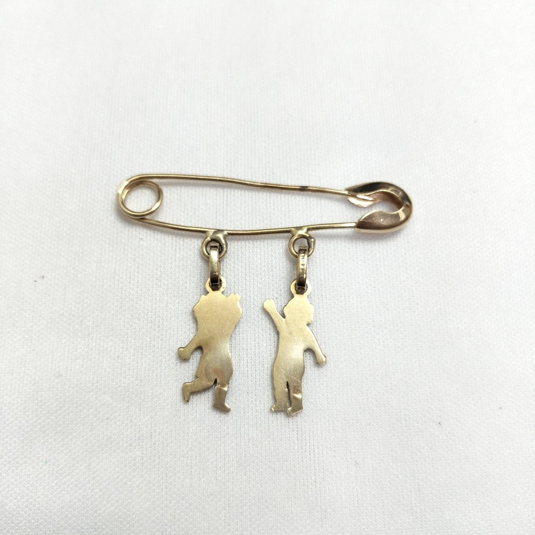 DIJE,PRENDEDOR ORO 14 K 3,70 GRMS (SEMINUEVO)