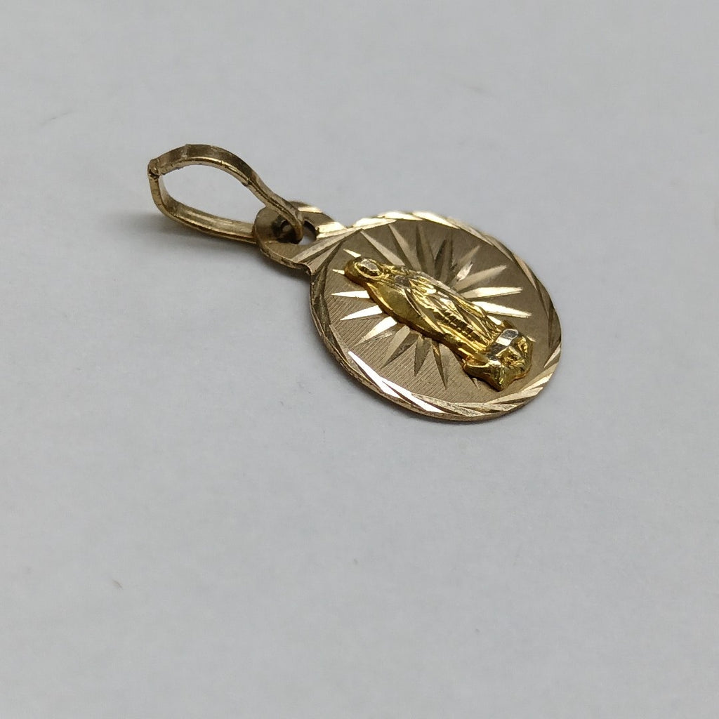 MEDALLA RELIGIOSA ORO 10 K 0,50 GRMS (SEMINUEVO)