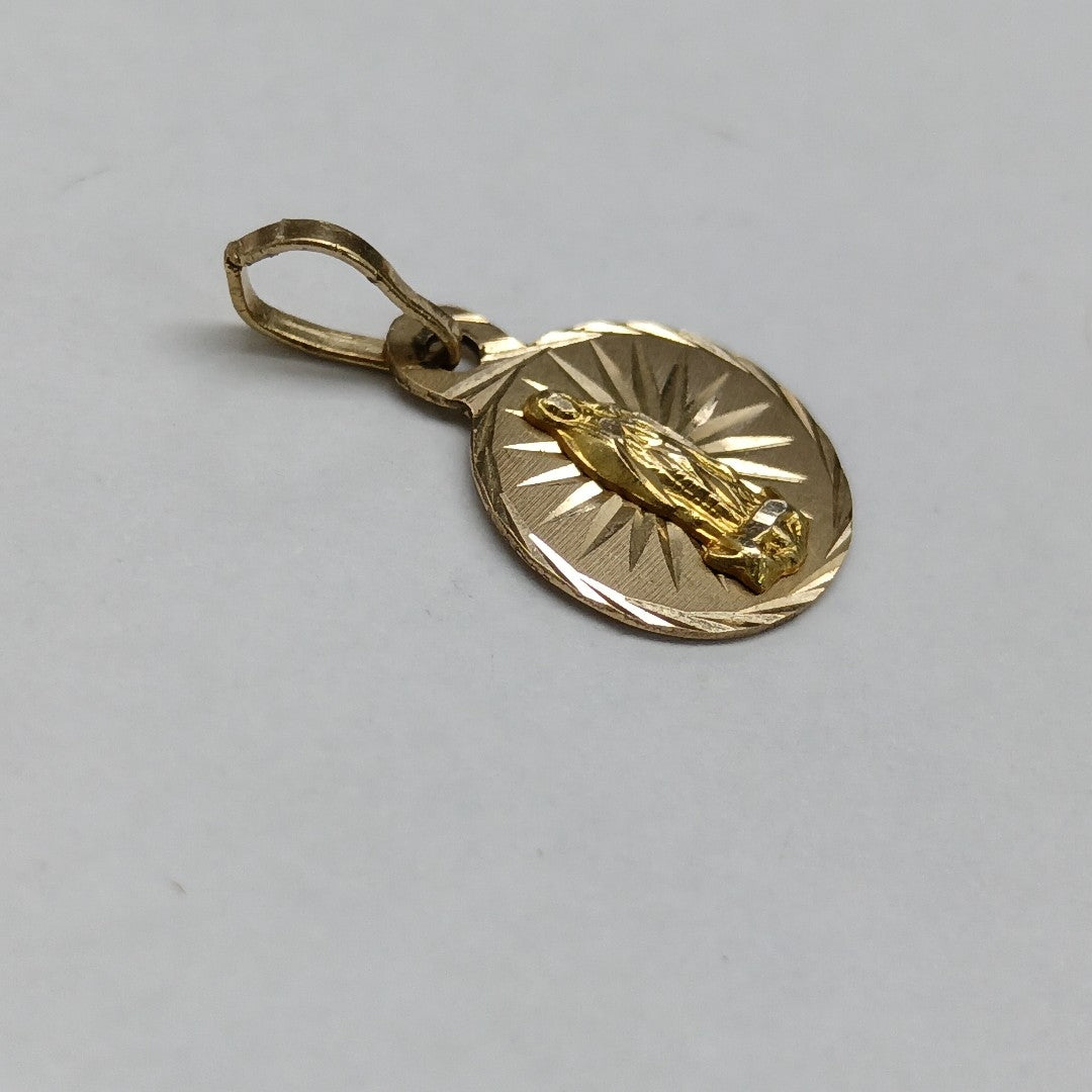 MEDALLA RELIGIOSA ORO 10 K 0,50 GRMS (SEMINUEVO)