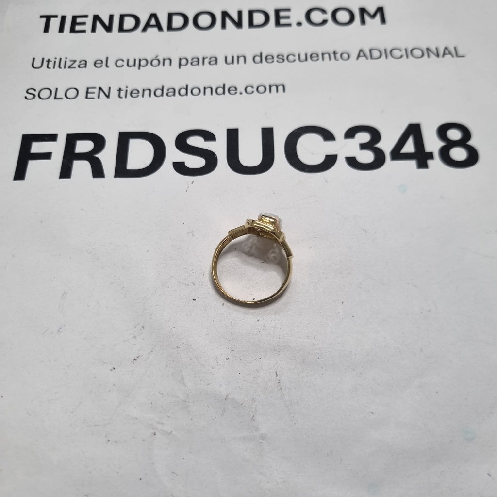 ANILLO ORO 14 K 3.2 GRMS (SEMINUEVO)