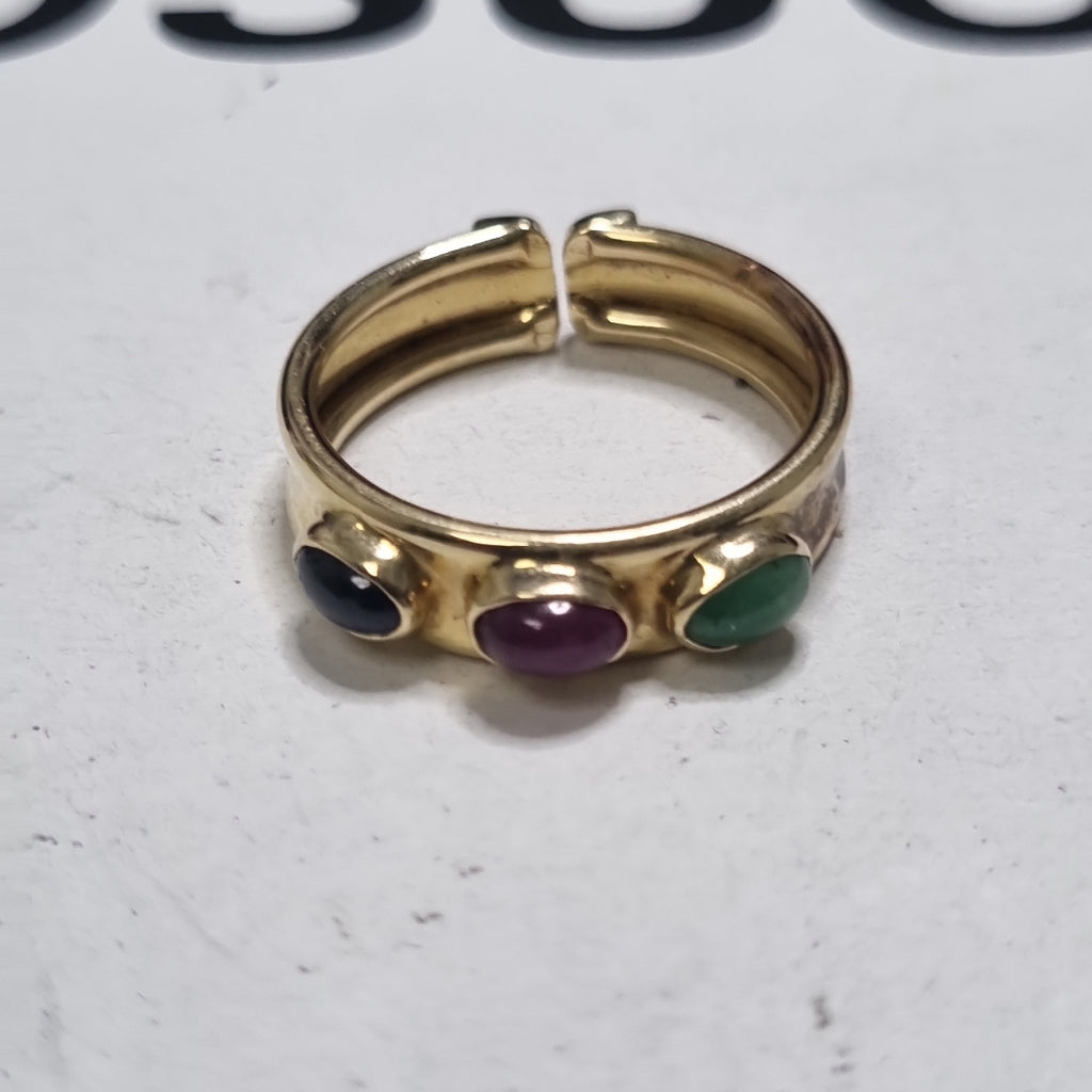 ANILLO ORO 14 K 3.2 GRMS (SEMINUEVO)