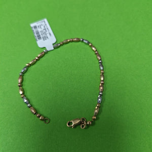 PULSERA RIGIDA ORO 14 K 4,60 GRMS (SEMINUEVO)