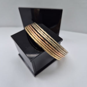 SEMANARIO DE PULSERAS ORO,RODIADO 14 K 25,10 GRMS (SEMINUEVO)