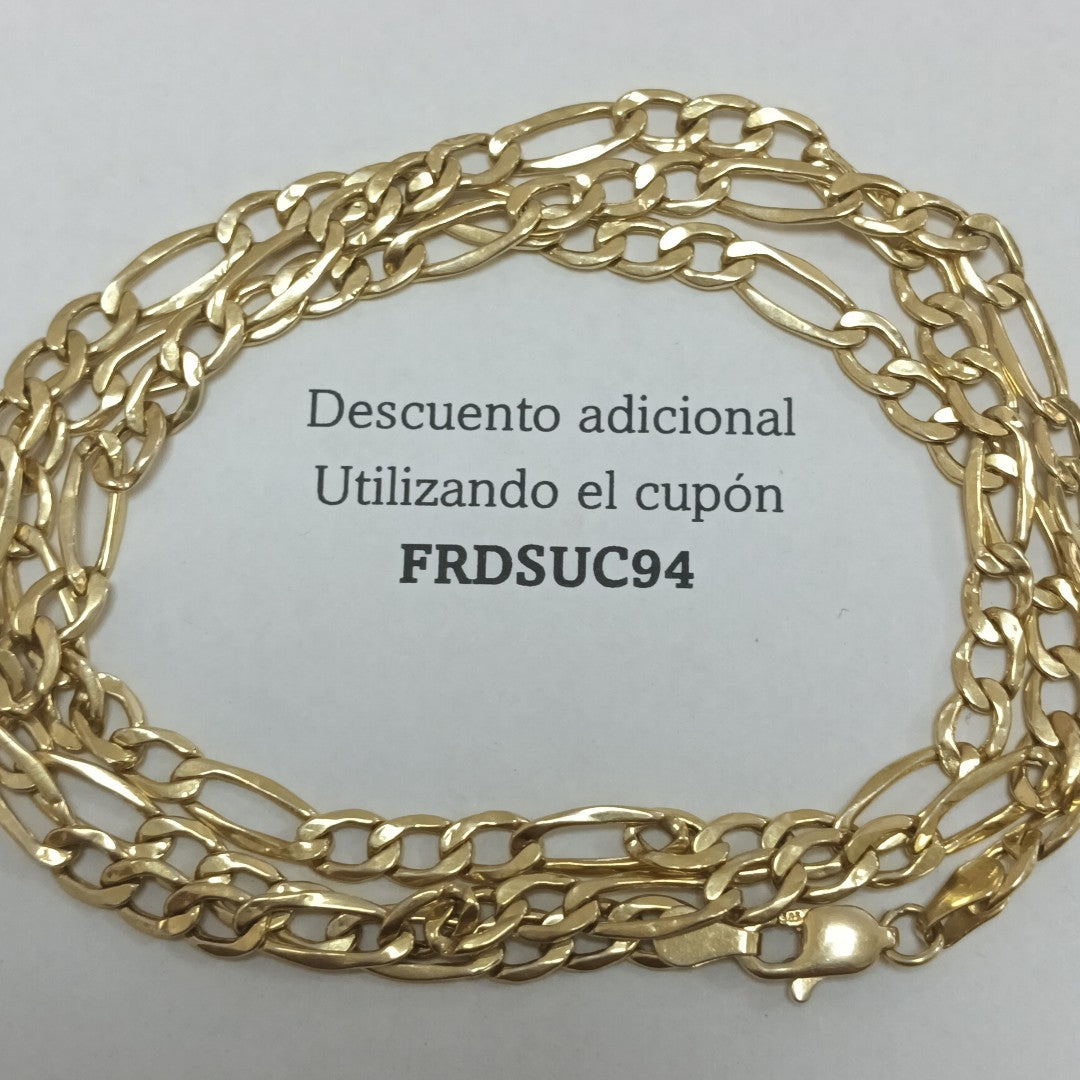 CADENA ORO 14 K 6 GRMS (SEMINUEVO)
