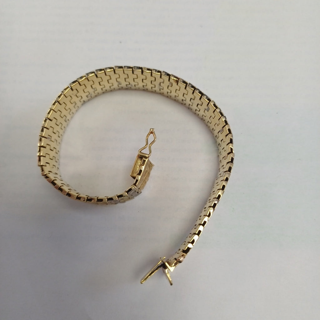 BRAZALETE ORO 18 K 46.6 GRMS (SEMINUEVO)