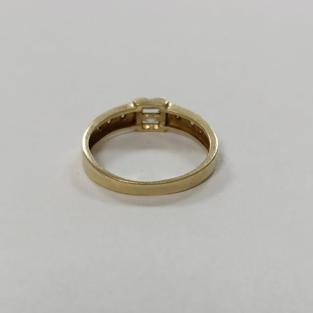 ANILLO ORO 14 K 2,20 GRMS (SEMINUEVO)