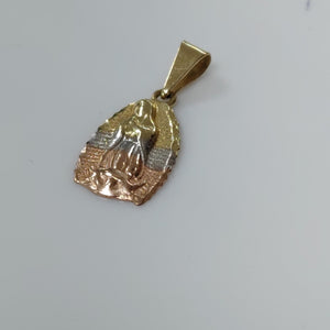 DIJE ORO COMBINADO 14 K 0.6 GRMS (SEMINUEVO)