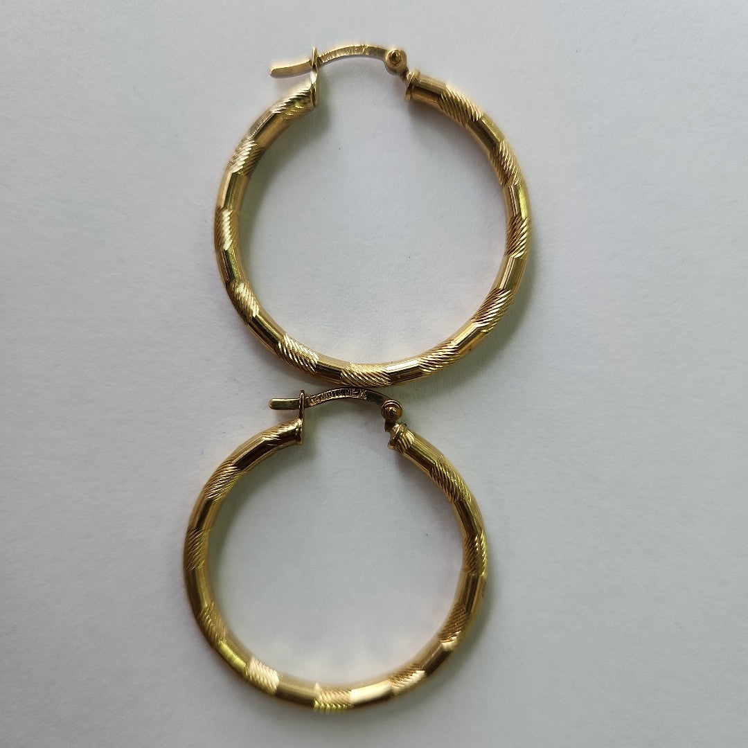 ARRACADAS PAR ORO 10 K 3,90 GRMS (SEMINUEVO)