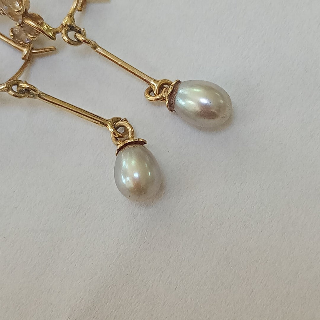 ARETES PAR ORO 10 K 2.8 GRMS (SEMINUEVO)