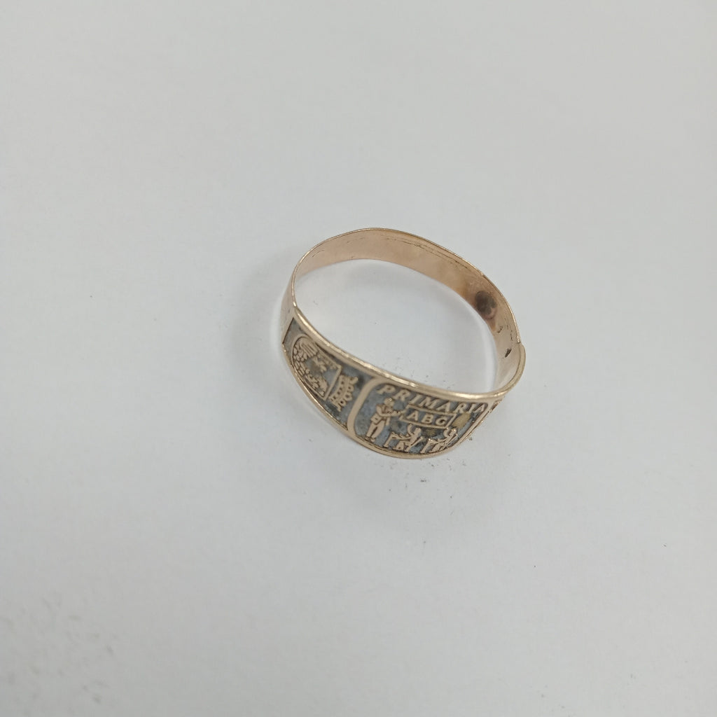ANILLO DE GRADUACIÓN ORO 8 K 1,20 GRMS (SEMINUEVO)