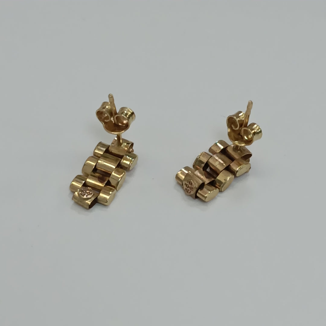 ARETES PAR ORO 14 K 2 GRMS (SEMINUEVO)