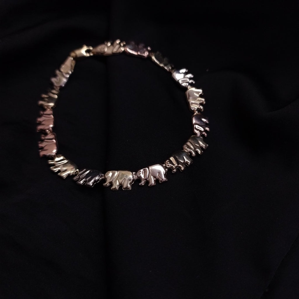PULSERA ORO, ORO COMBINADO 10 K 5.2 GRMS (SEMINUEVO)