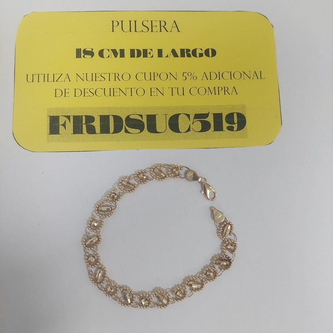 PULSERA ORO 14 K 8,60 GRMS (SEMINUEVO)