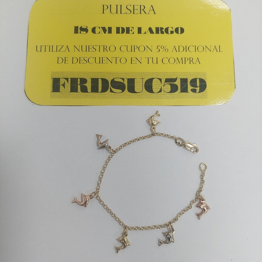PULSERA ORO 14 K 4,50 GRMS (SEMINUEVO)