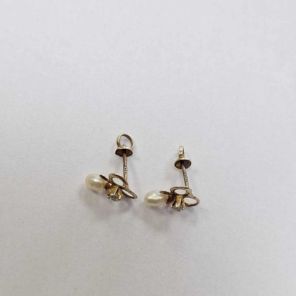 BROQUELES PAR ORO 8 K 0.6 GRMS (SEMINUEVO)