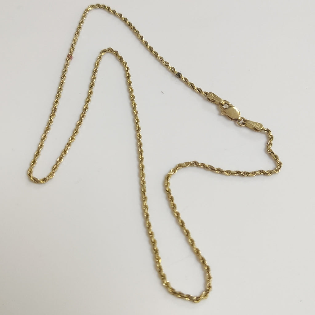CADENA ORO 14 K 3,10 GRMS (SEMINUEVO)