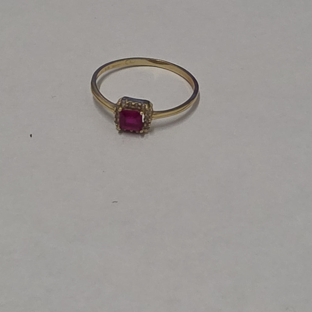 ANILLITO ORO 14 K 1.2 GRMS (SEMINUEVO)