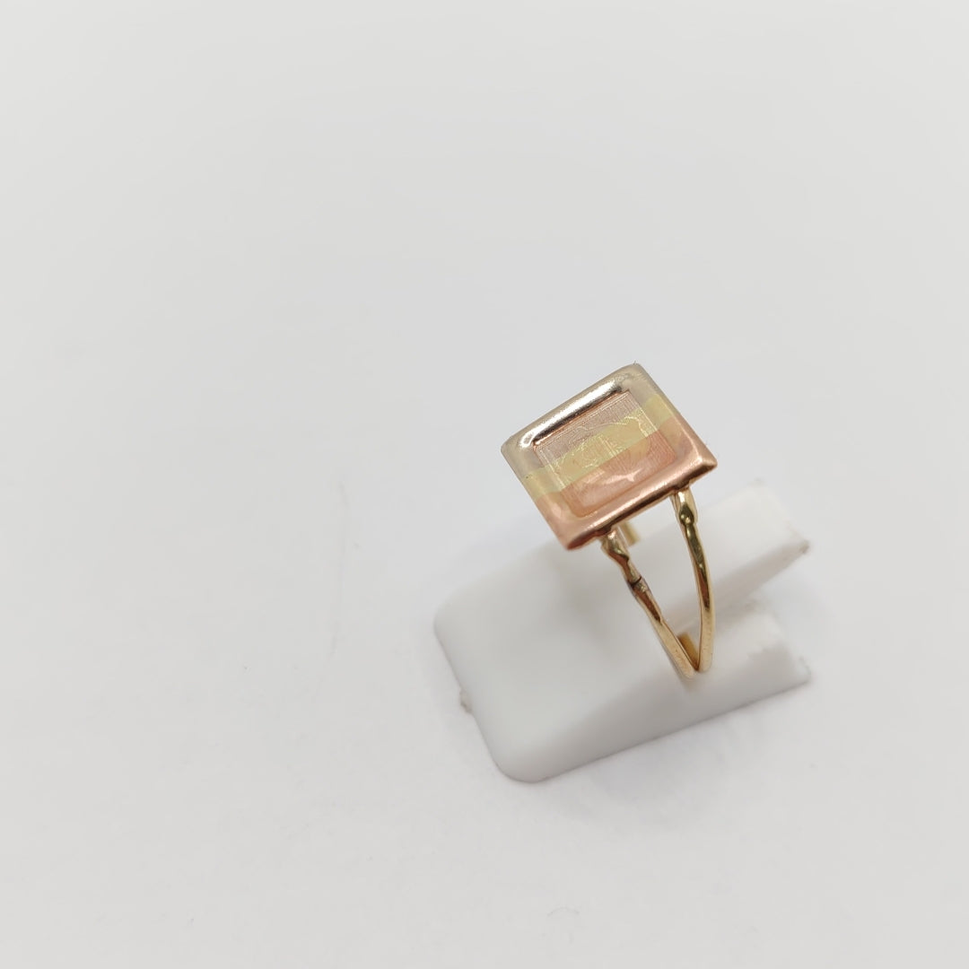 ANILLITO ORO, RODIADO 14 K 1.6 GRMS (SEMINUEVO)