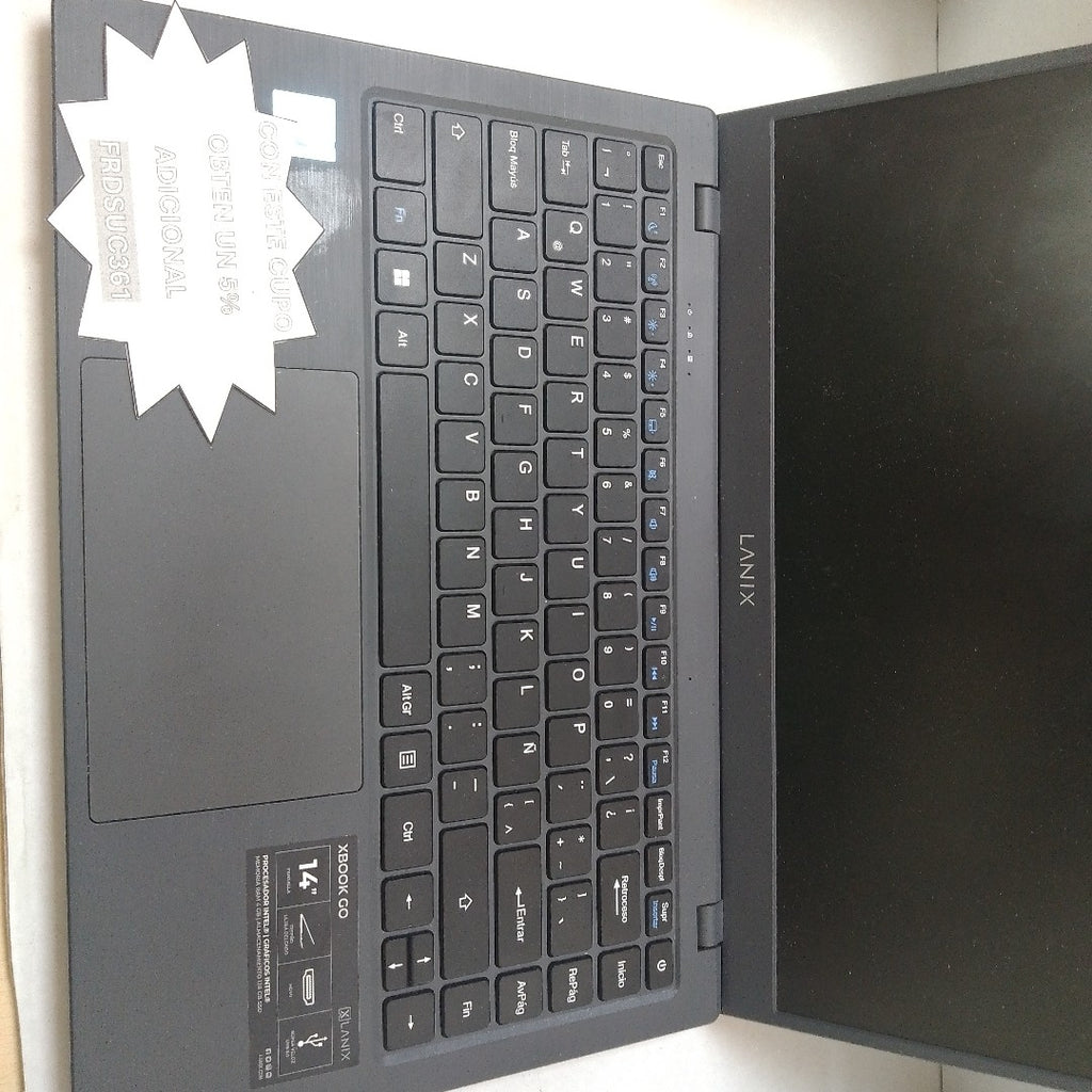 LAPTOP LANIX XBOOK GO (2023) 128 GB SSD 4GB EN RAM (SEMINUEVO)