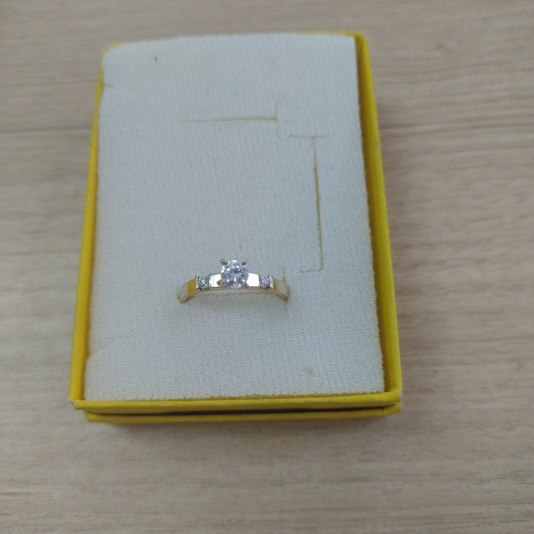 SOLITARIO ORO 14 K 3.3 GRMS (SEMINUEVO)