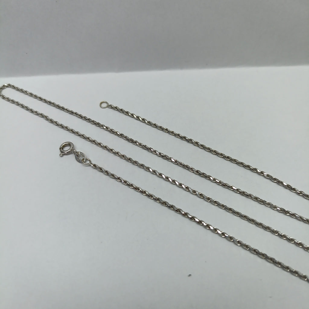 CADENA ORO BLANCO 16K 4,80 GRMS (SEMINUEVO)