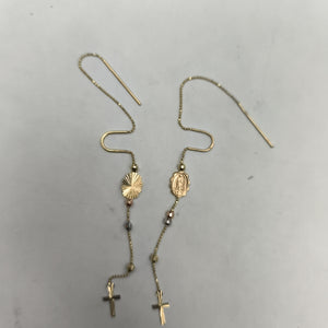 ARETES PAR ORO 14 K 3.4 GRMS (SEMINUEVO)