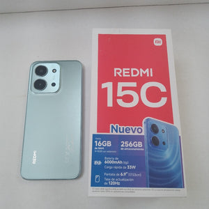 CELULAR XIAOMI REDMI 15C 25078RA3EL (2025) 256 GB 8 GB RAM (SEMINUEVO)