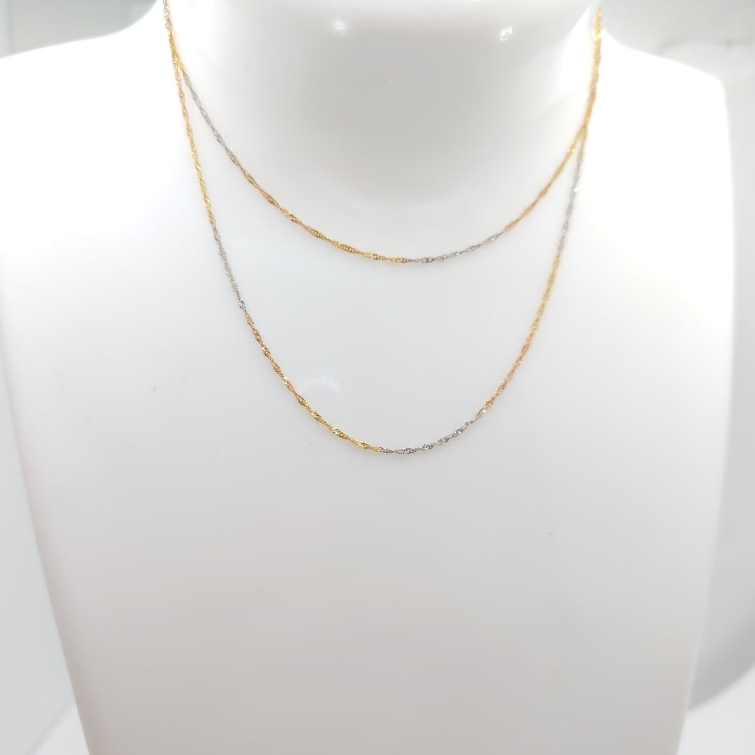 CADENA ORO 14 K 0.7 GRMS (SEMINUEVO)