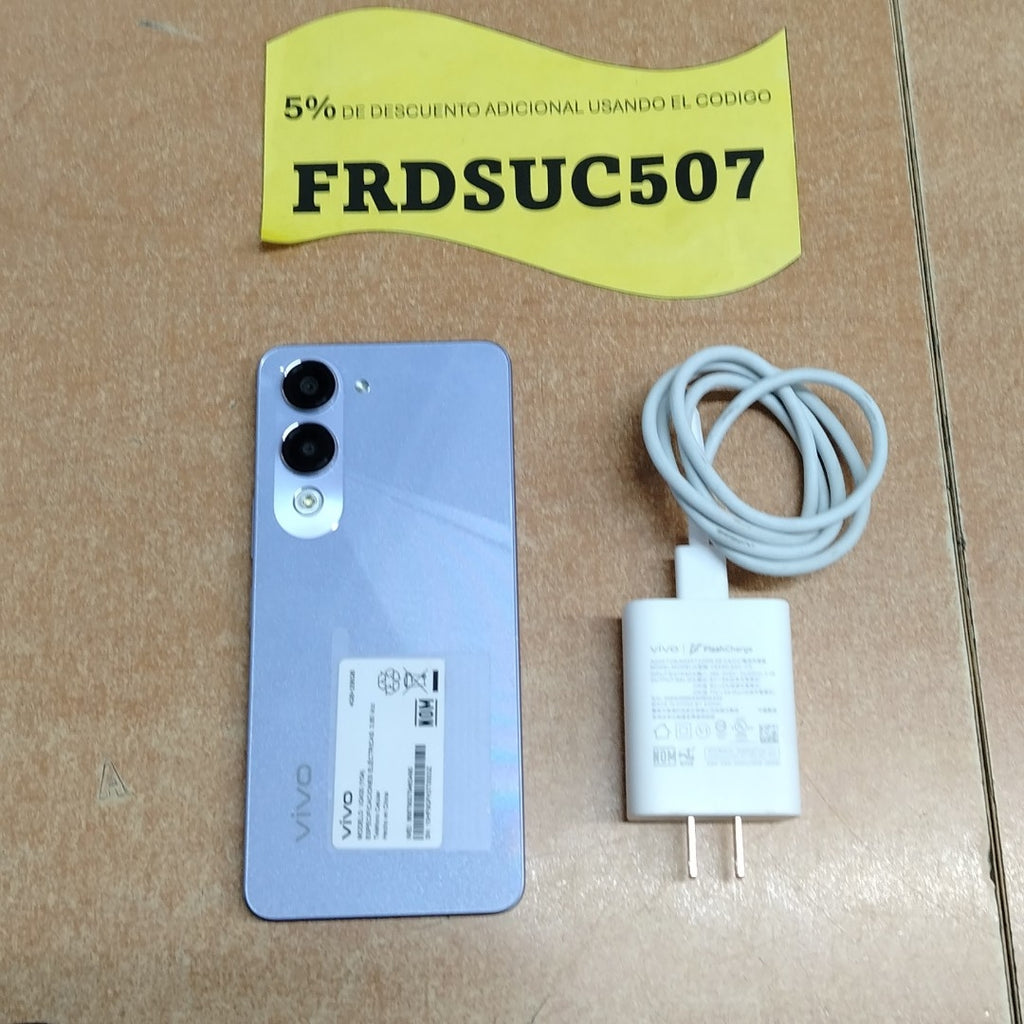 CELULAR VIVO Y04 V2430 (2025) 256 GB 4 GB RAM (SEMINUEVO)