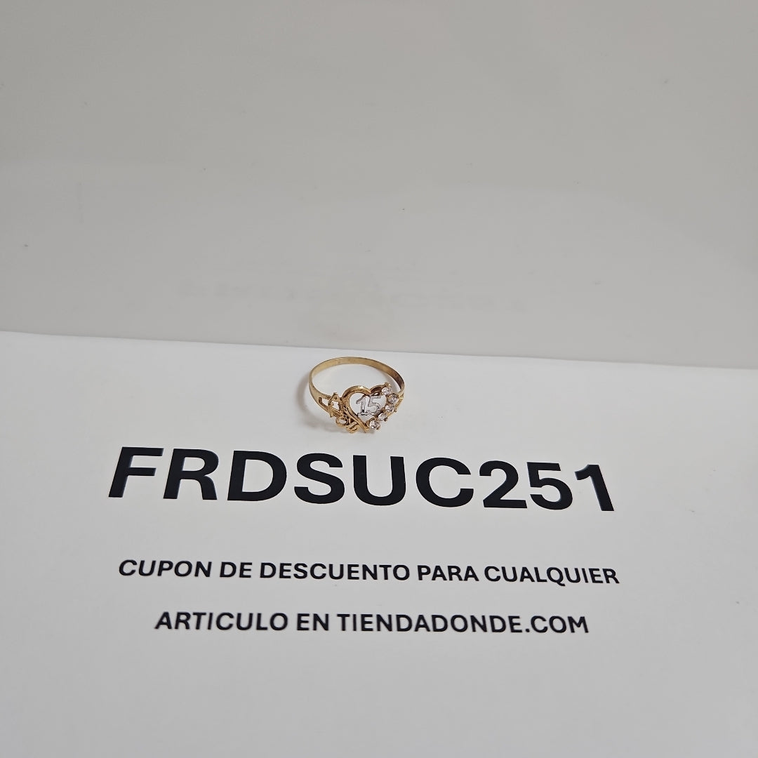 ANILLITO ORO 10 K 1.2 GRMS (SEMINUEVO)