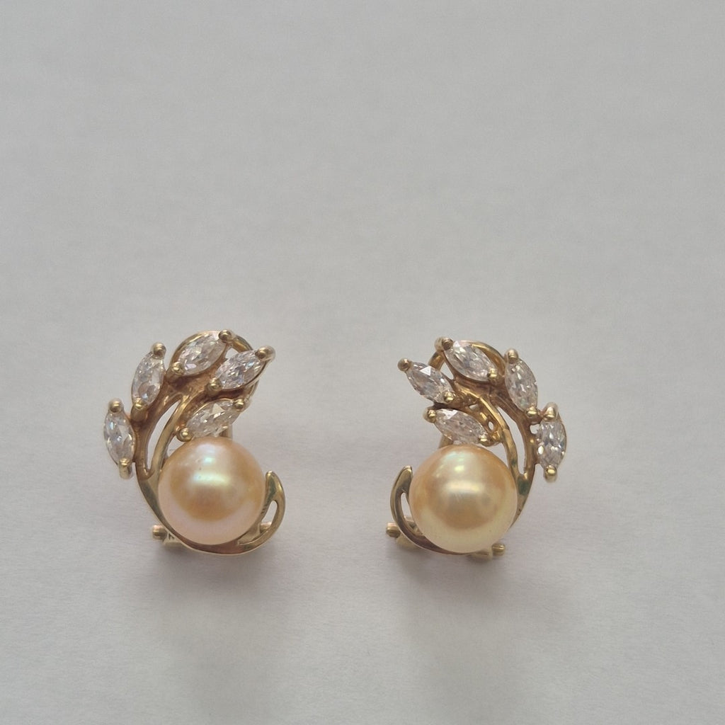 ARETES PAR ORO 14 K 5 GRMS (SEMINUEVO)