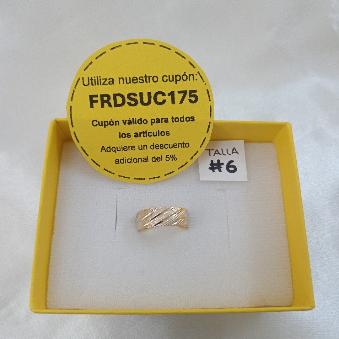 ARGOLLA ORO 14 K 2 GRMS (SEMINUEVO)