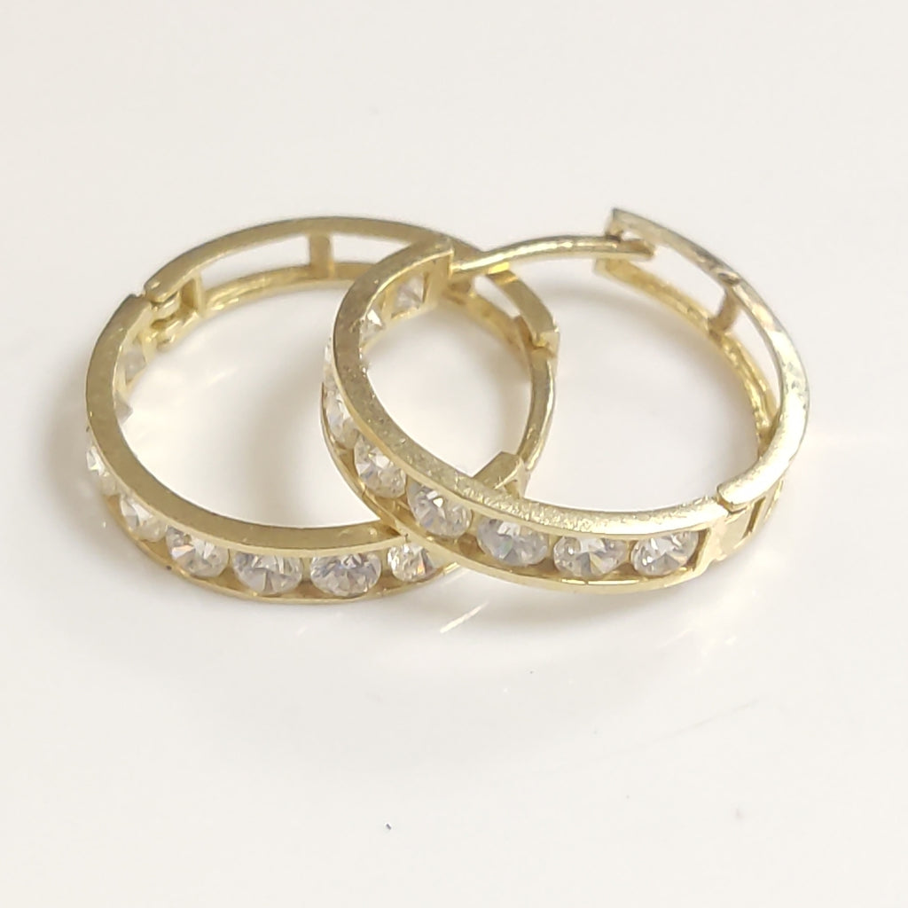 ARRACADAS PAR ORO 10 K 2,50 GRMS (SEMINUEVO)