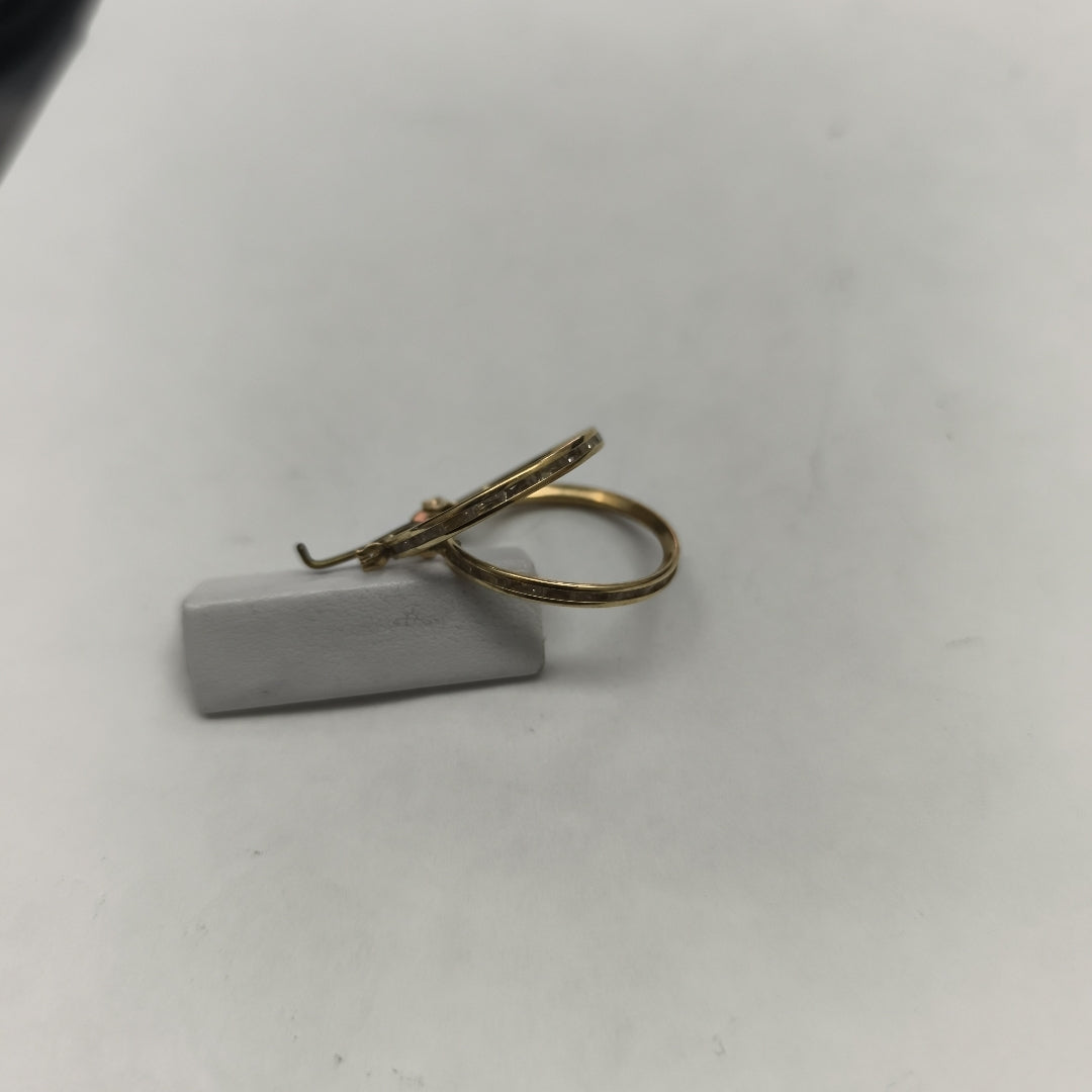 ARRACADAS PAR ORO 10 K 1,90 GRMS (SEMINUEVO)