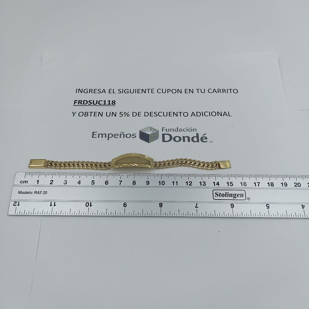 ESCLAVA ORO 10 K 9.2 GRMS (SEMINUEVO)