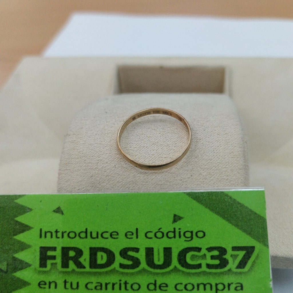 ARGOLLA ORO 10 K 0.6 GRMS (SEMINUEVO)