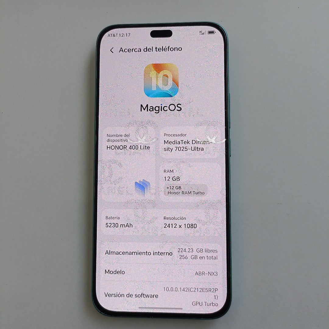 CELULAR HONOR 400 LITE ABR-NX3 (2025) 256 GB 12 GB RAM (SEMINUEVO)