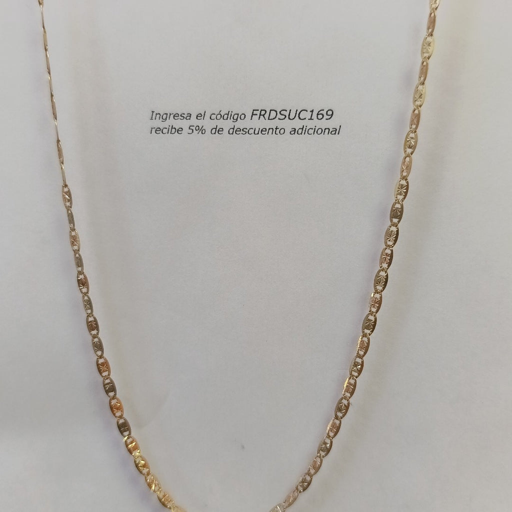 CADENA ORO 14 K 4,00 GRMS (SEMINUEVO)