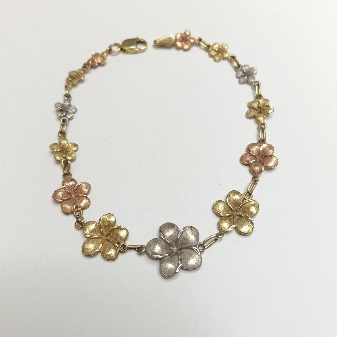 PULSERA ORO,ORO COMBINADO 14 K 5,90 GRMS (SEMINUEVO)