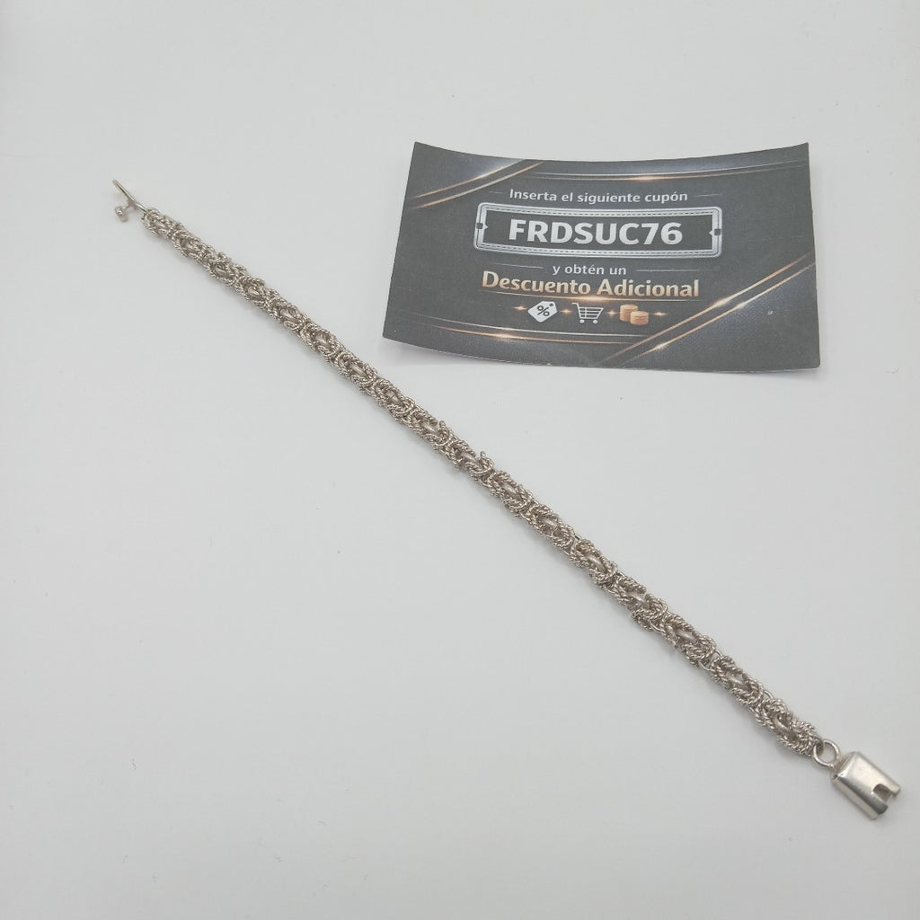 PULSERA PLATA 13,50 GRMS (SEMINUEVO)