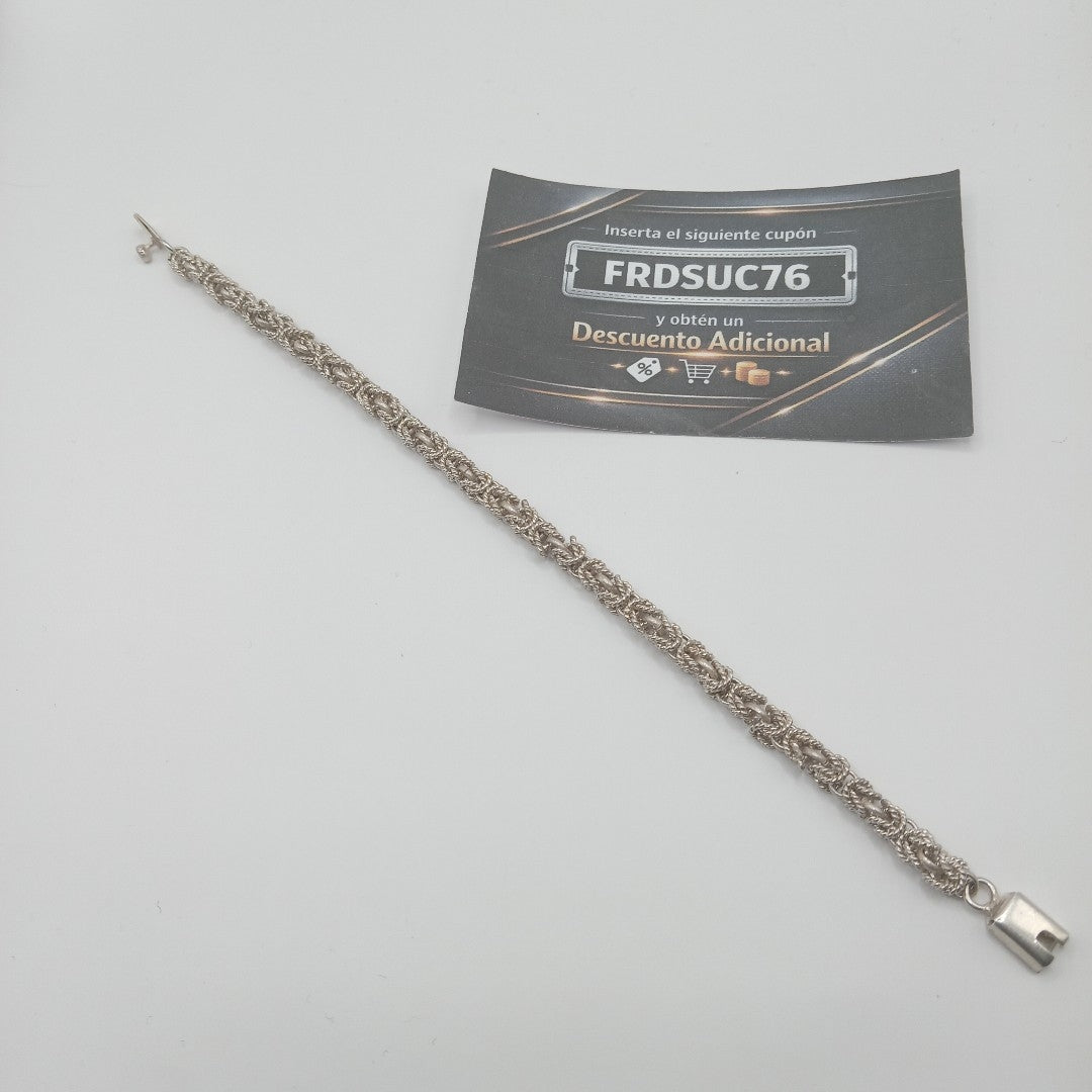 PULSERA PLATA 13,50 GRMS (SEMINUEVO)