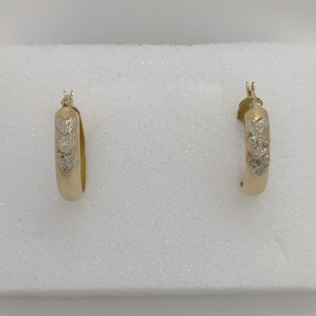 ARRACADAS PAR ORO 10 K 3 GRMS (SEMINUEVO)