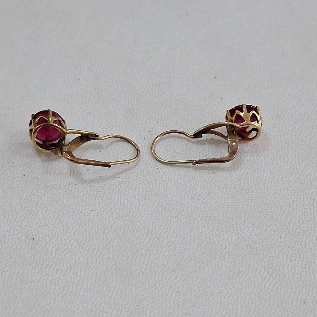 ARETES PAR ORO 8 K 3 GRMS (SEMINUEVO)