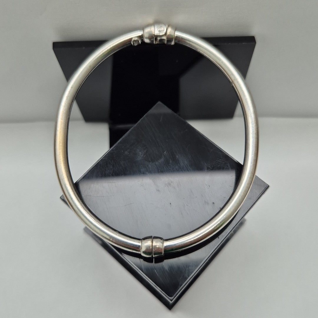 PULSERA RIGIDA ORO, ORO BLANCO 14 K 32.8 GRMS (SEMINUEVO)