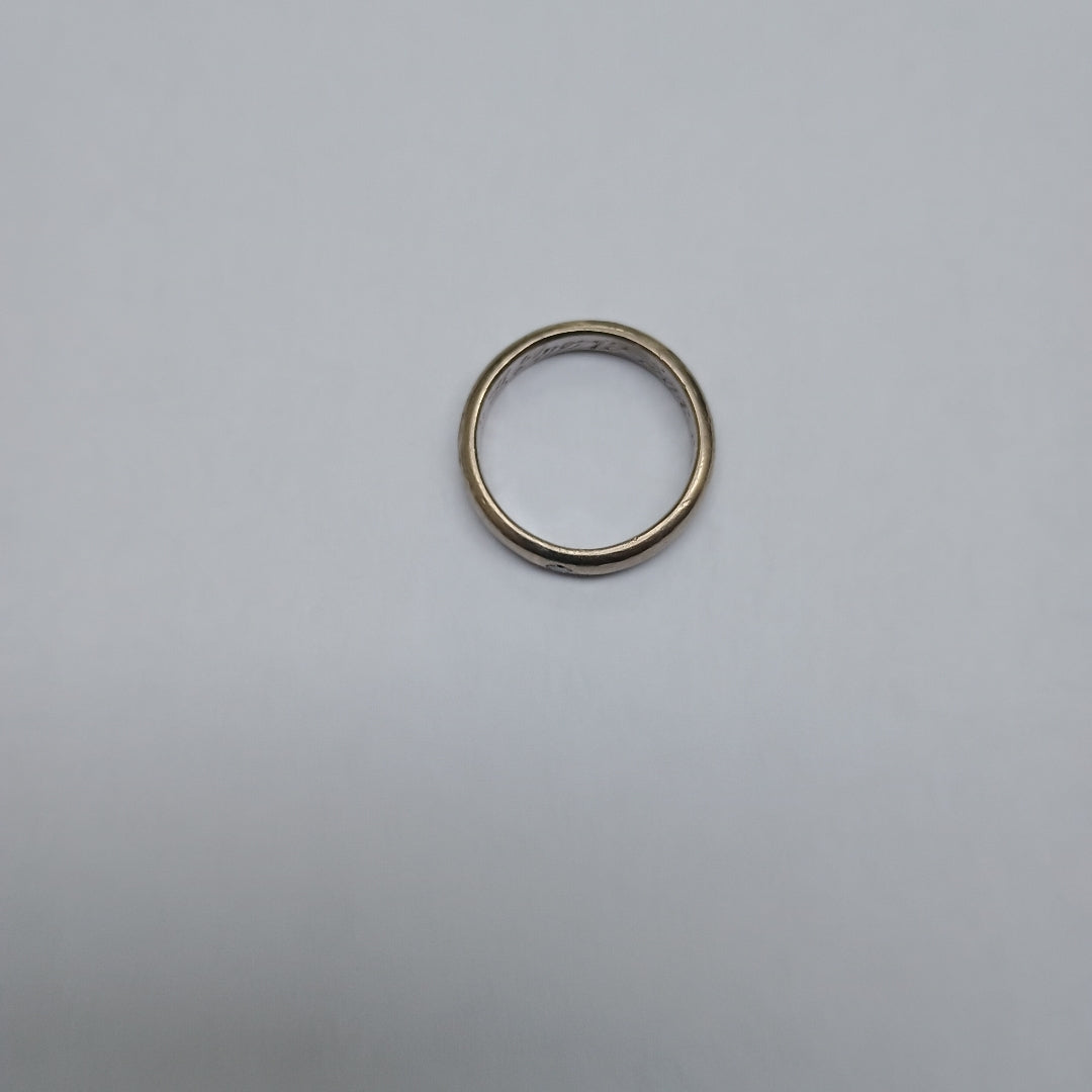ARGOLLA ORO BLANCO 18 K 5,80 GRMS (SEMINUEVO)