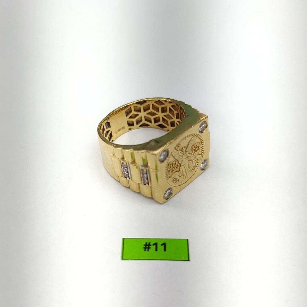 ANILLO ORO 14 K 7.1 GRMS (SEMINUEVO)