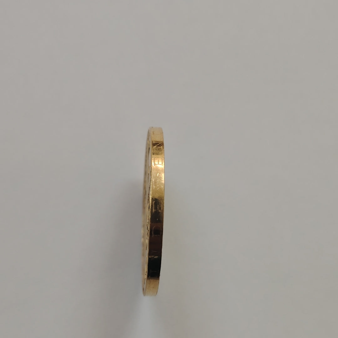 K1 41.6 GRMS 21 K IDENTIFICACIÓN MONEDA NOMINATIVA MONEDAS PESOS 50 PESOS (SEMINUEVO)