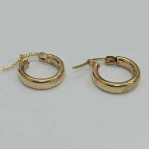 ARRACADAS PAR ORO 14 K 2.6 GRMS (SEMINUEVO)