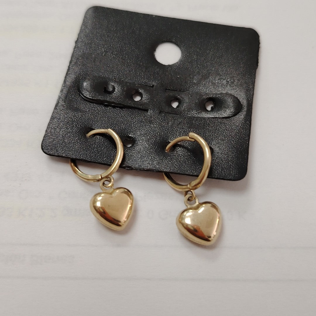 ARETES PAR ORO 10 K 1.6 GRMS (SEMINUEVO)