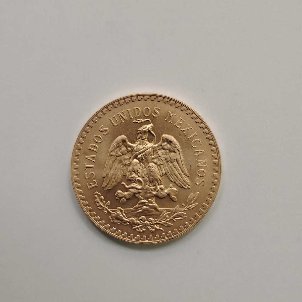K1 41.6 GRMS 21 K IDENTIFICACIÓN MONEDA NOMINATIVA MONEDAS PESOS 50 PESOS (SEMINUEVO)